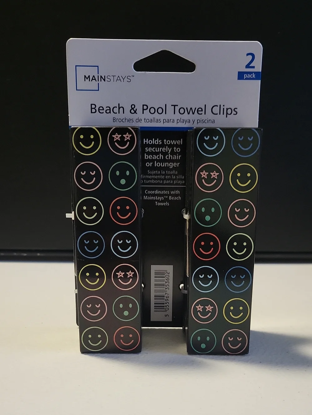 Beach & Pool Towel Clips. T24